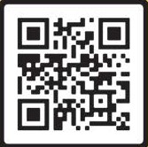 A black-and-white QR code centered on a white background with a black border. The QR code contains encoded information that can be read by a QR code scanner or smartphone camera.